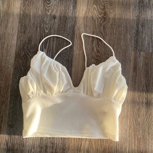 White cami top
